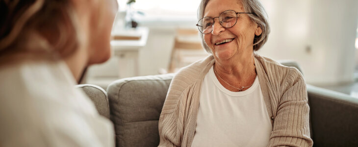 a women with her parent dissing long term care in ascension parish/baton rouge louisiana