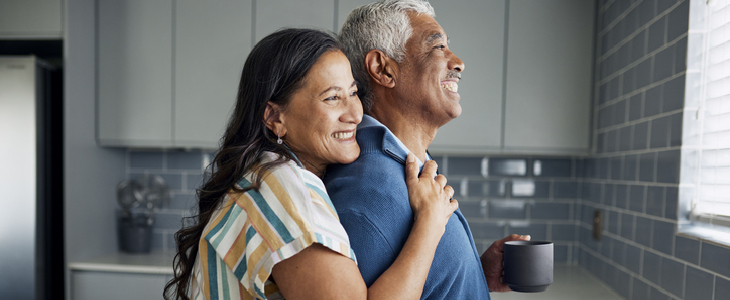 Middle-aged man planning for medicaid